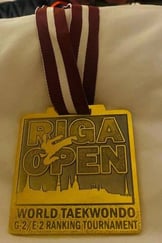 Phoenix's Gold Medal from the Riga Open in Latvia