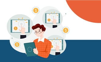 Why is it hard to demonstrate the value of paid campaigns in B2B businesses?