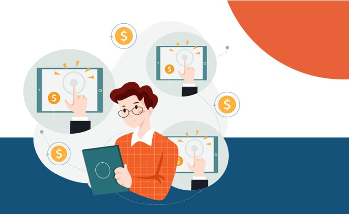 Why is it hard to demonstrate the value of paid campaigns in B2B businesses?