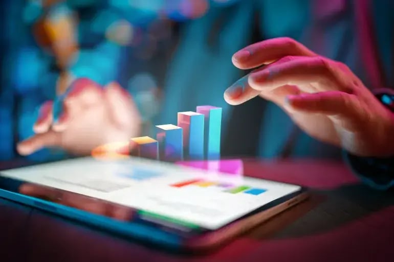 innovation-visual-revops-transformations-analytics-data-reflections-from-tablet-device