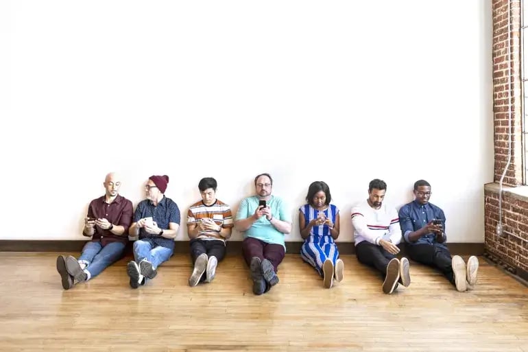 innovation-visual-revops-transformations-people-concept-people-sitting-on-the-floor