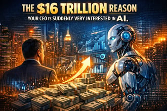 Why Your CEO Is Urgently Focused on AI: The $16 Trillion Opportunity