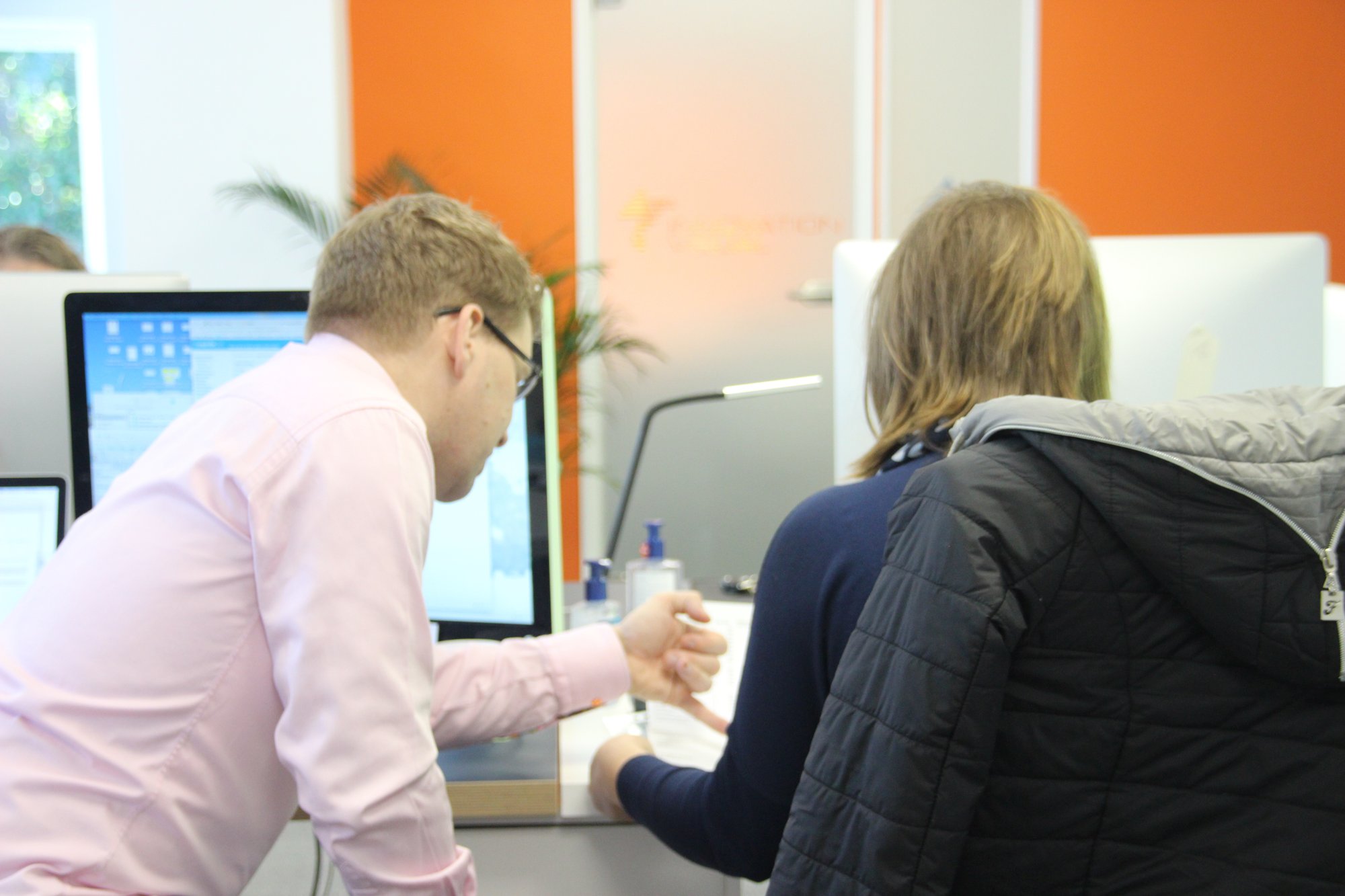 The Innovation Visual Team mapping out an enhanced AI integrationproject