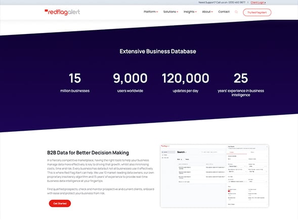 New HubSpot Website for Red Flag Alert