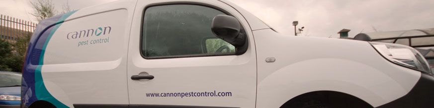 Cannon Pest Control Van