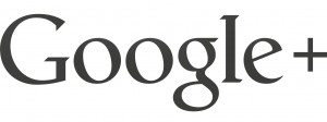 Black Logo of Google+