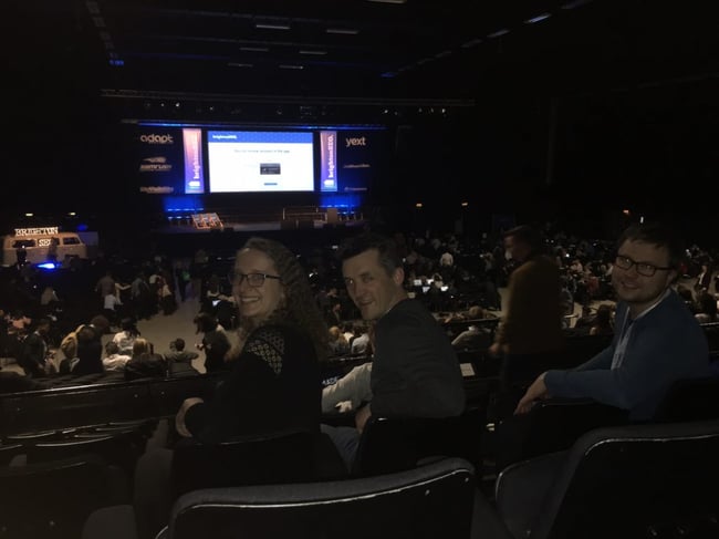 Innovation Visual team at BrightonSEO Conference