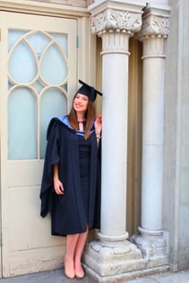 Brighton University Student Lizzie Durley Graduation Photo