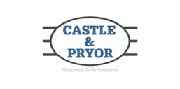 View of Castle & Pryor Logo