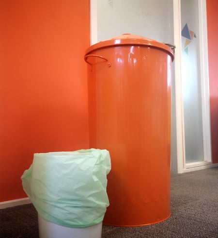 Innovation Visual's recycling bins