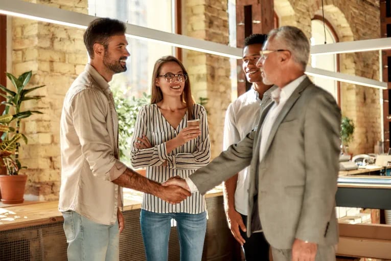 Innovation-visual-two-people-shaking-hands