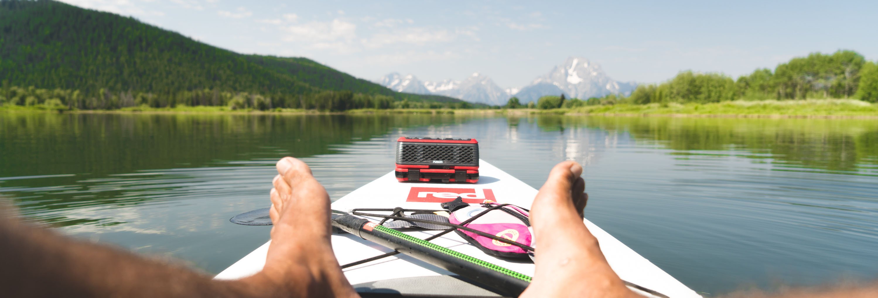 Red-Paddle-Co-board-in-water