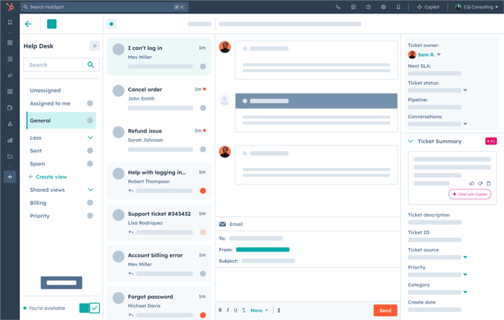 breeze copilot's help desk