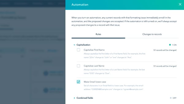 HubSpot update screenshot automation