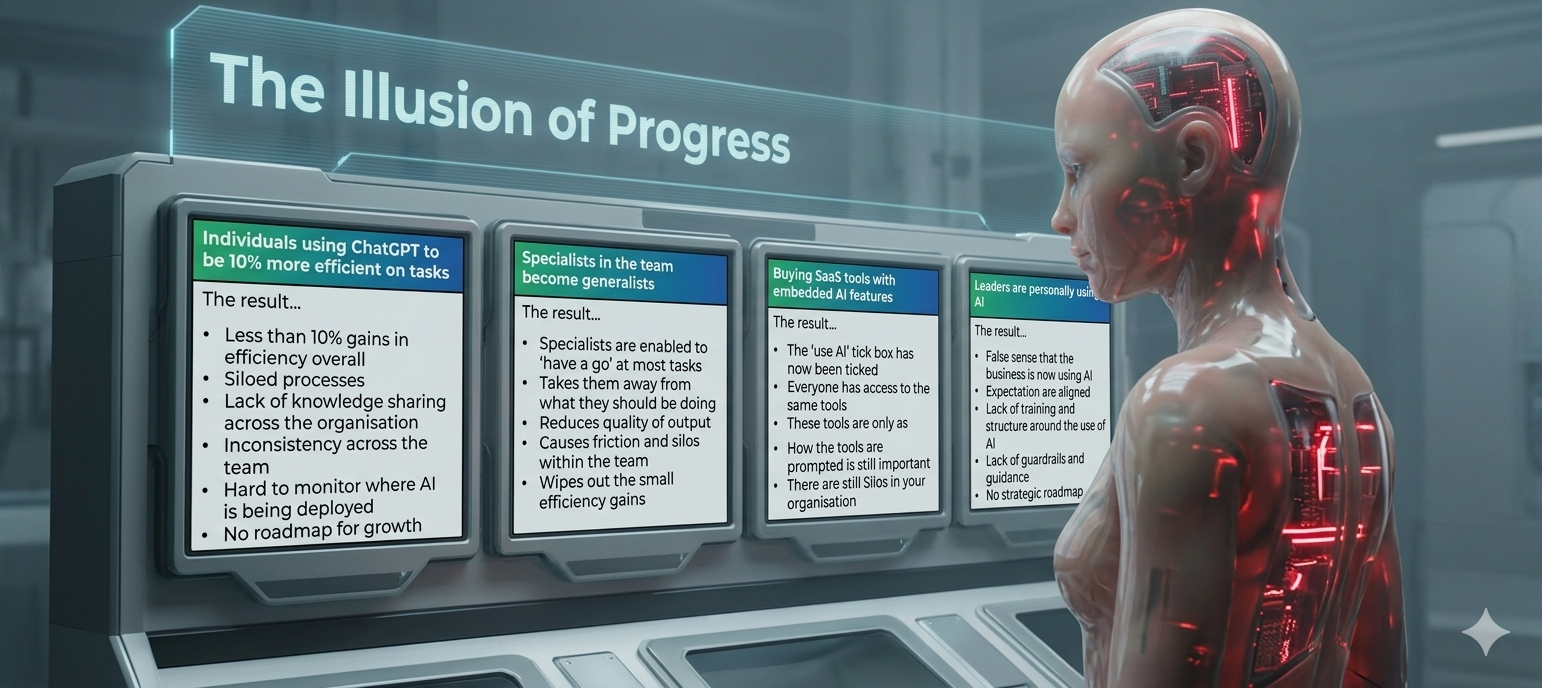 AI agent looking at the illusion of progress