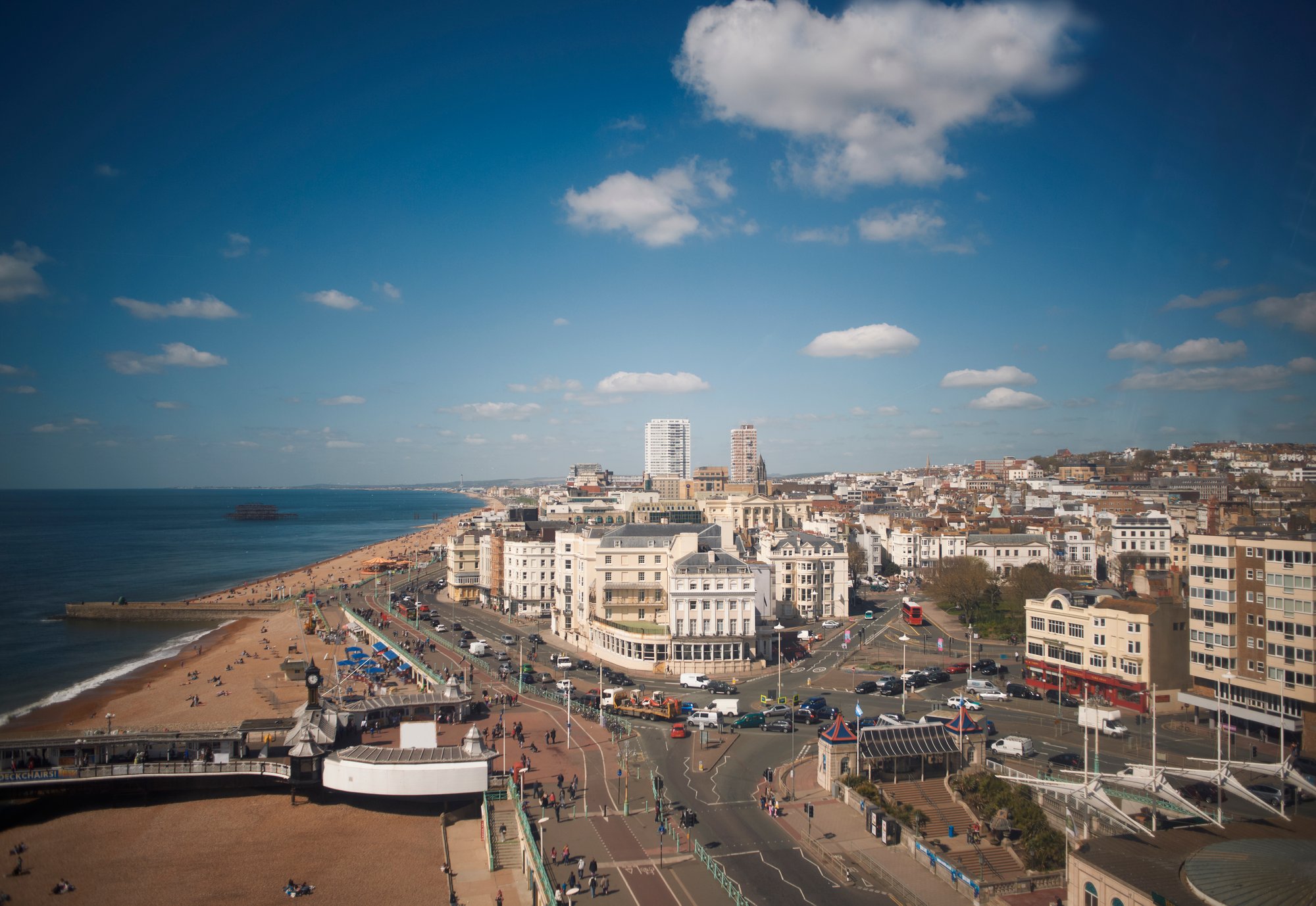 Brighton Pier and Coast