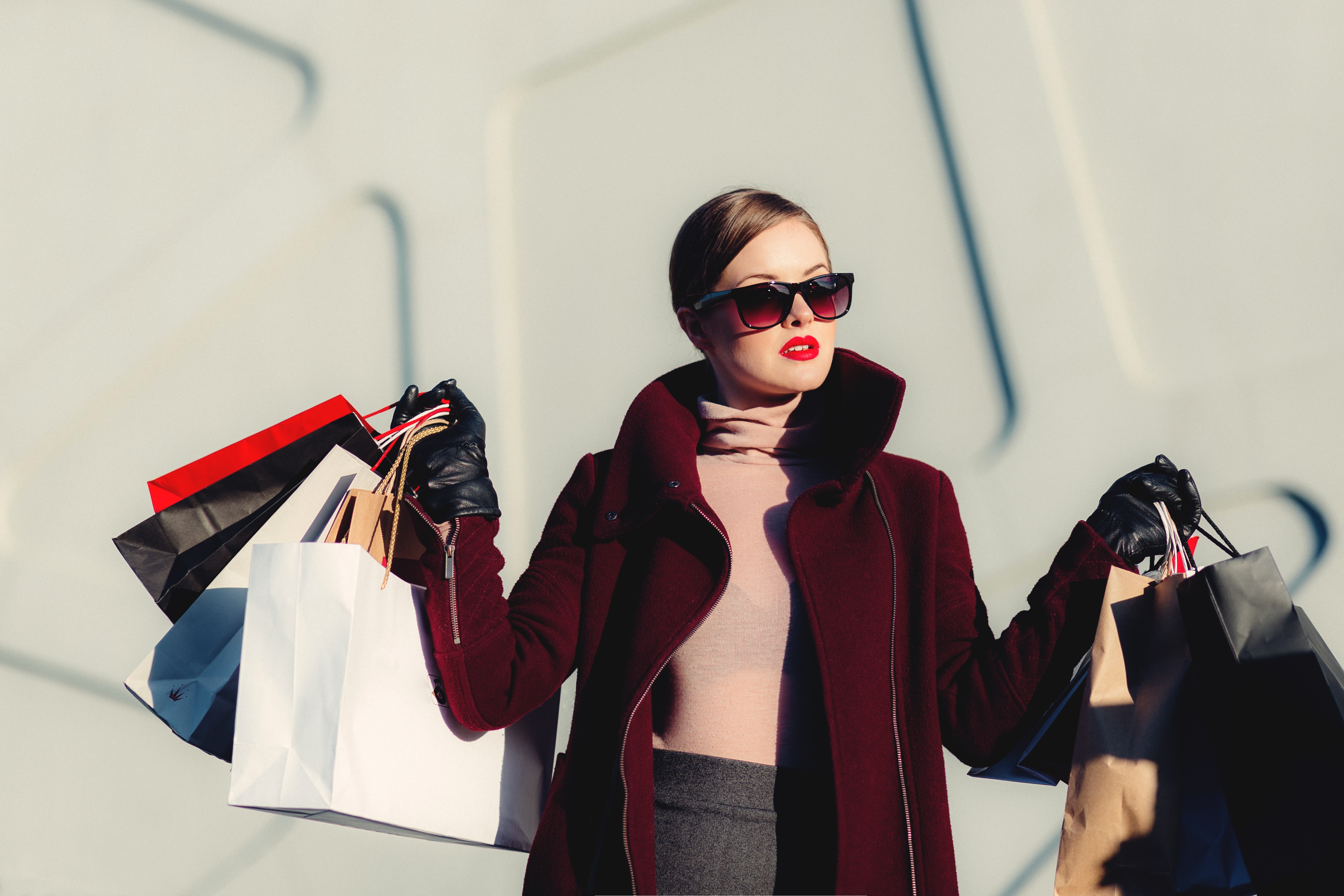 person shopping in retail store