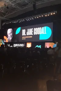 Dr Jane Goodall talk at HubSpot Inbound 2022
